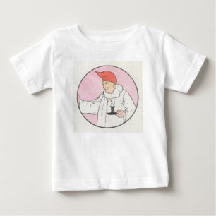 Der Mann im Mond schaute aus dem Mond heraus Baby T-shirt