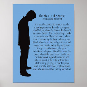 Der Mann in der Arena 11 X 14 Poster