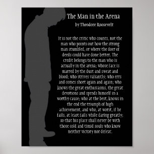 Der Mann in der Arena Poster