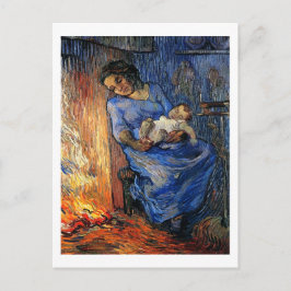 Der Mann ist auf See, Vincent van Gogh Postkarte