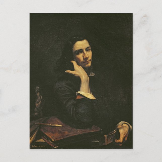 Der Mann mit dem Ledergürtel Postkarte (Vorderseite)