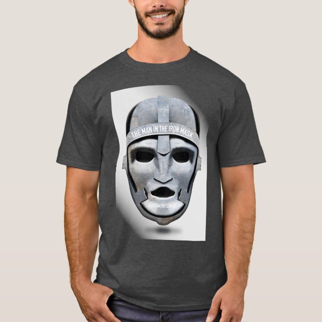 Der Mann mit der eisernen Maske Alternatives Poste T-Shirt (Vorderseite)
