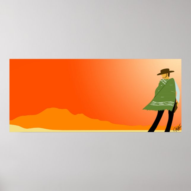 Der Mann ohne Namen Classic Poster (Vorne)