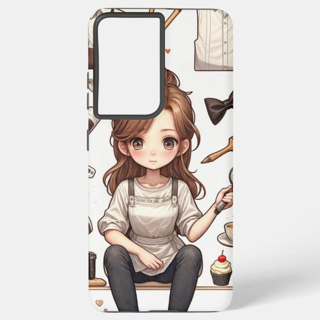 Der Mann und die Frau1 Samsung Galaxy S21 Ultra To Hülle (Rückseite)