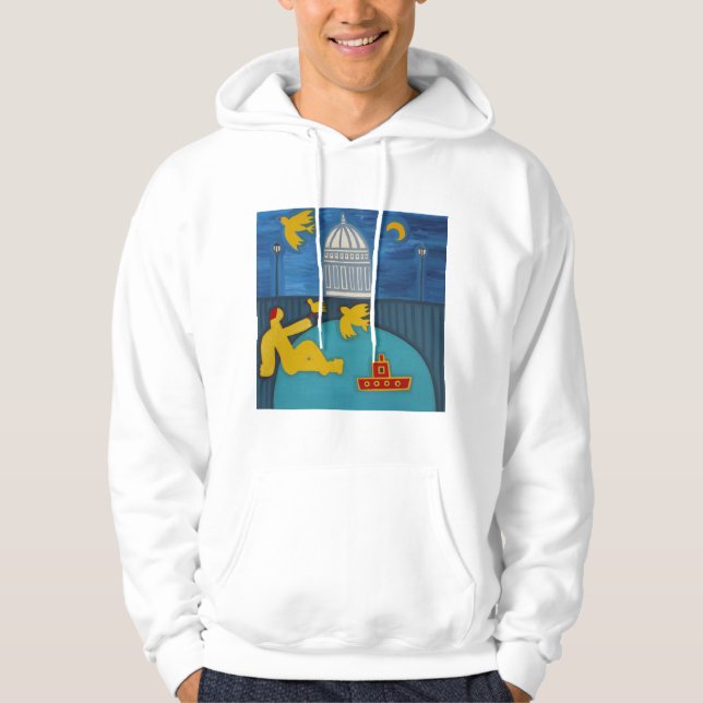 Der Mann unter der Brücke 2006 Hoodie (Vorderseite)