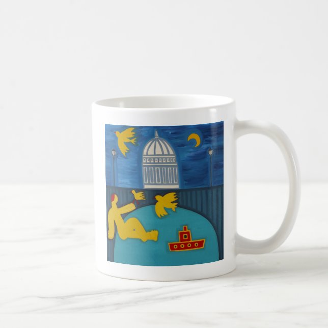 Der Mann unter der Brücke 2006 Tasse (Rechts)