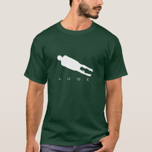 Der Männer Luge T - Shirt