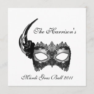 "Der Mardi Gras Ball 2011" Einladung