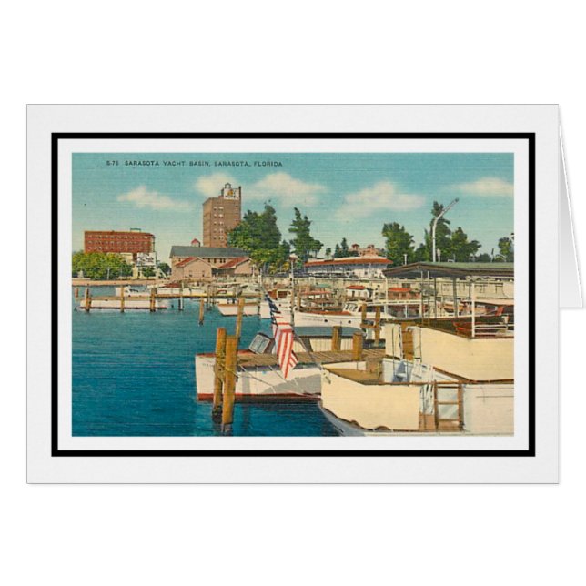 Der Marina Sarasota, Florida (Vorderseite (Horizontal))