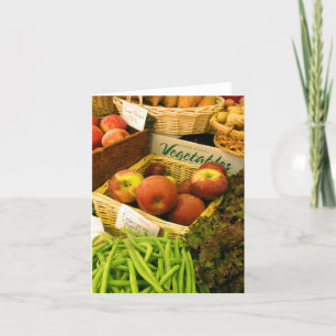 Der Markt-Anmerkungs-Karte der Bauern Karte