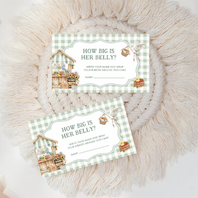 Der Markt für lokal angebaute Bauern ist so groß w Begleitkarte (Von Creator hochgeladen)