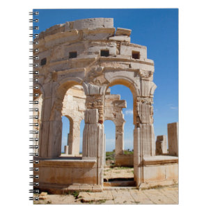 Der Markt, Leptis Magna, Al Khums Bezirk Notizblock