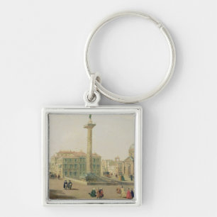 Der Marktplatz Colonna, Rom Schlüsselanhänger