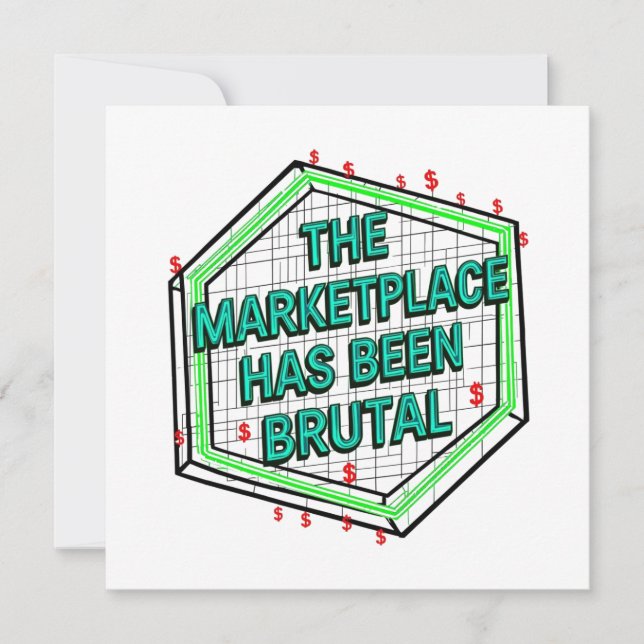 Der Marktplatz ist brutal gewesen Save The Date (Vorderseite)