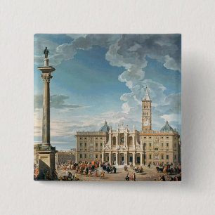 Der Marktplatz Santa Maria Maggiore, 1752 Button