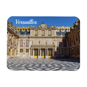 Der Marmorhof des Schlosses von Versailles, Frankr Magnet
