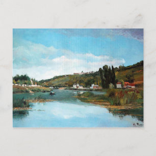 Der Marne von Camille Pissarro in Chenneviera Postkarte