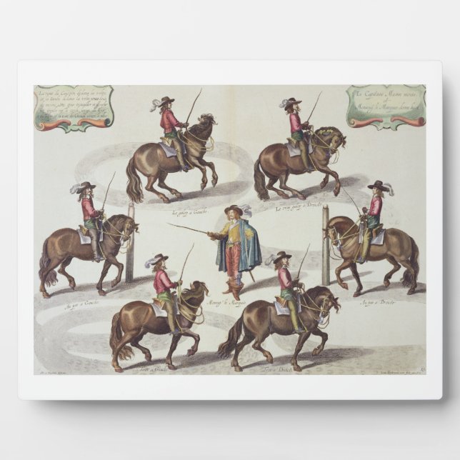 Der Marquis von Newcastle, der Captain Mazin einen Fotoplatte (Vorderseite)