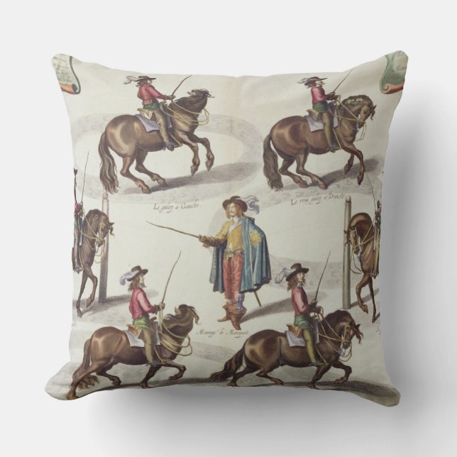 Der Marquis von Newcastle Kapitän Mazin ein Ri Kissen (Vorderseite)