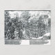 Der Marsch der englischen Armee mit Sir Henry Sidn Postkarte (Vorderseite)