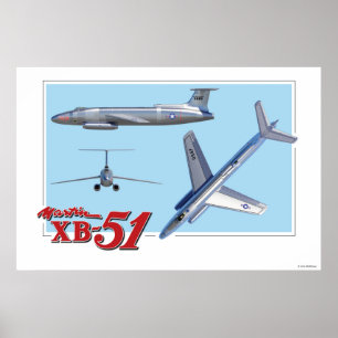 Der Martin XB-51 Poster