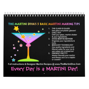 DER MARTINI-EMPFÄNGER VON Martini Diva 1 Kalender