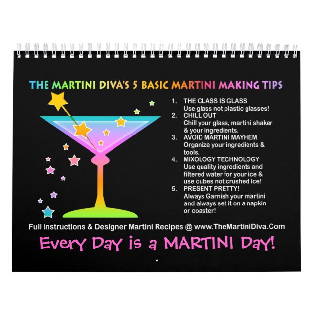 DER MARTINI-EMPFÄNGER VON Martini Diva 1 Kalender (Titelbild)