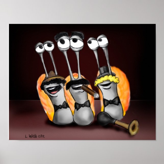 Der Marx Mollusks Poster (Vorne)