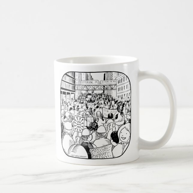 Der März-Chicago-Tasse der Frauen Tasse (Rechts)