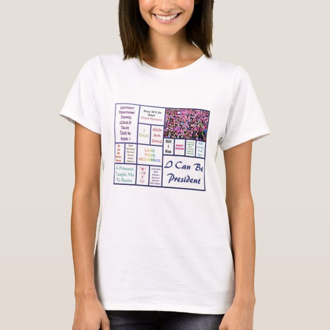 Der März der Frau T-Shirt (Vorderseite)