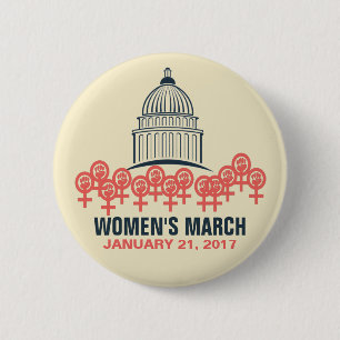 Der März der Frauen auf Washington-solidarität Button