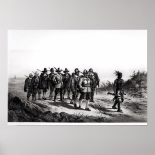 Der März der Meilen Standish Poster