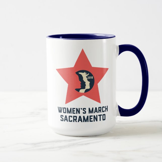 Der März-Sacramento-Tasse der Frauen Tasse (Rechts)