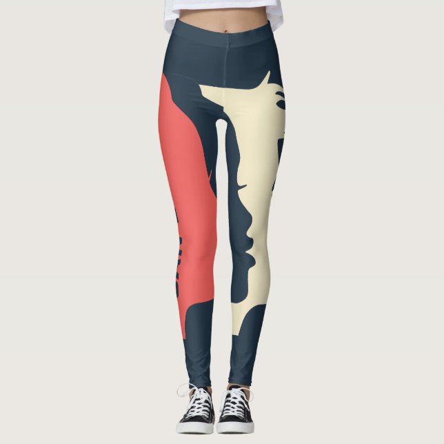 Der März-San Diego der Frauen offizielle Leggings (Vorderseite)