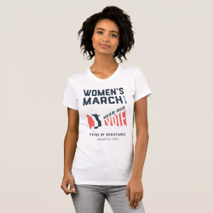 Der März SLO - Januar 2018 Ereignis-Shirt der T-Shirt