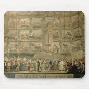 Der Maskenball, c.1767 Mousepad
