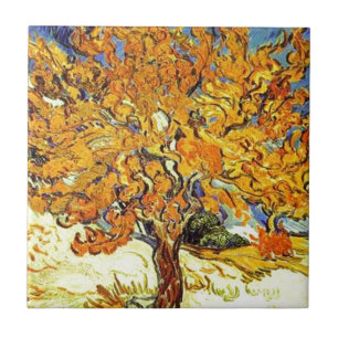 Der Maulbeerbaum, Vincent Van Gogh Fliese