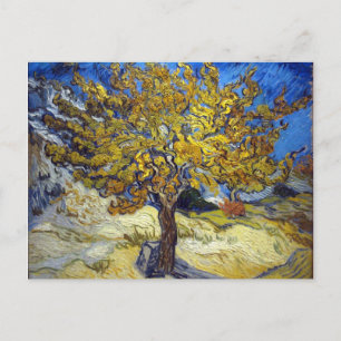 Der Maulbeerbaum, Vincent van Gogh. Vintage Postkarte