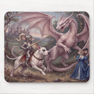 Der Mäuse-Ritter Mousepad