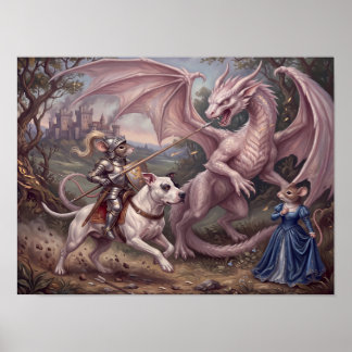 Der Mäuse-Ritter Poster