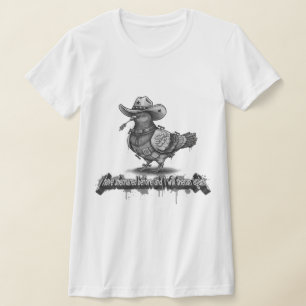 Der Maverick-Taube: 3D Graffiti Monochrome Premiu T-Shirt