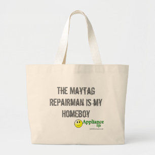 Der Maytag Schlosser ist mein Homeboy - Gerät Jumbo Stoffbeutel