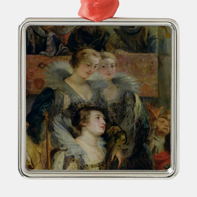Der Medici Zyklus 2 Silbernes Ornament (Vorne)