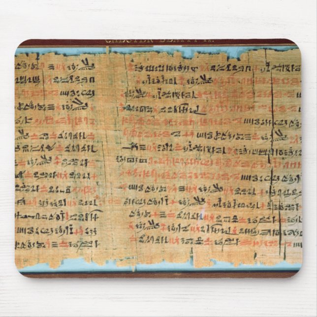 Der medizinische Papyrus Chesters Beatty Mousepad (Vorne)