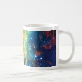 Der Medusa-Nebel Hubble für das Foto des Weltraums Kaffeetasse