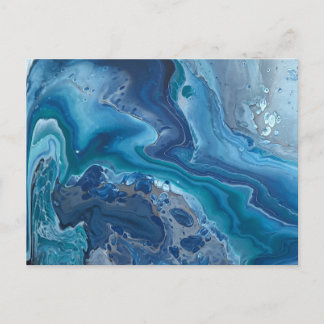 Der Meeresabgrund Postkarte