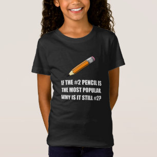 Der meiste populäre Bleistift T-Shirt