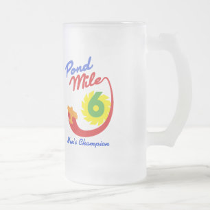 Der Meister-Bier Stein der Männer der Mattglas Bierglas