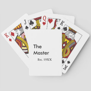 Der Meister Boss Name EST-Jahr Datum König Titel Spielkarten