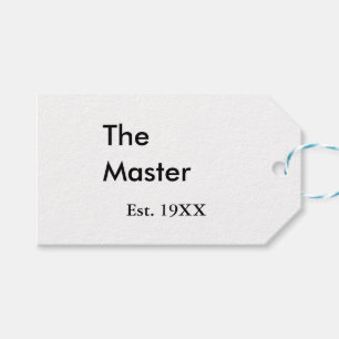 Der Meister Boss Name EST Jahr Datum Mann König Ti Geschenkanhänger